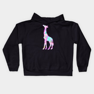 PSYCHEDELIC GIRAFFE Kids Hoodie